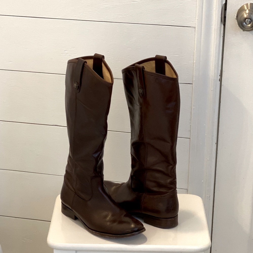 Frye Melissa leather boots